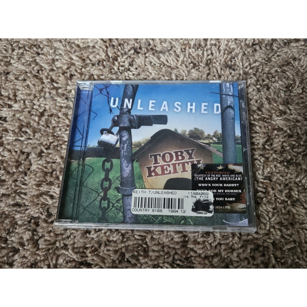 Unleashed CD‎ Toby Keith Country DreamWorks 2002 Brand New Unopened